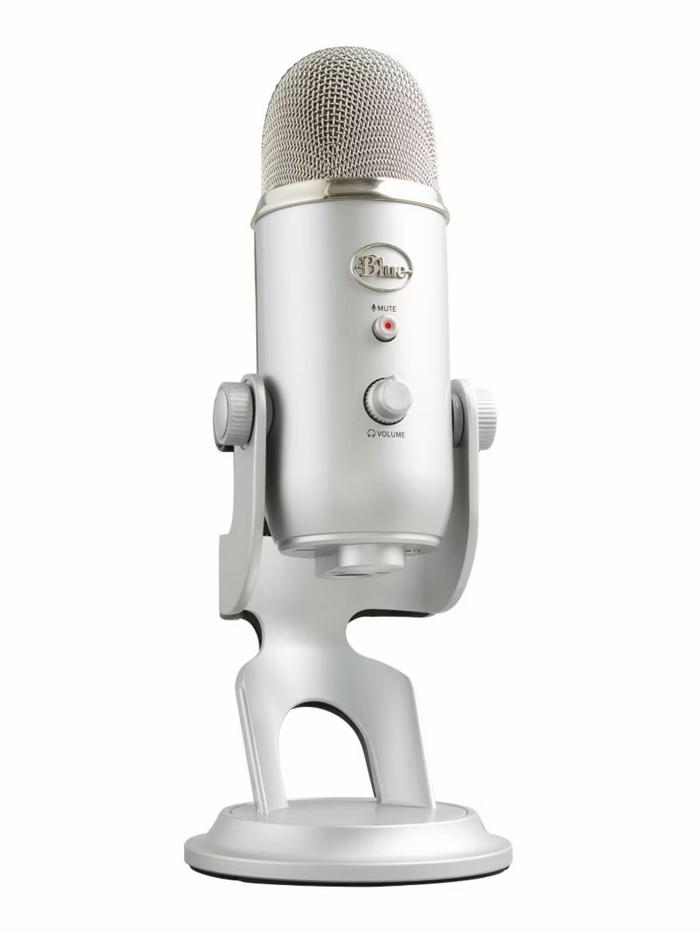Yeti USB Microphone in White/Silver Finish